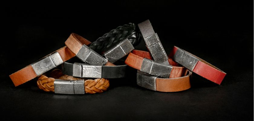 gedenksieraden met vingerafdruk